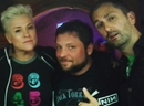 Nathan Head and Alex Vincent and Christine Elise at For The Love Of Horror convention in Manchester 2018